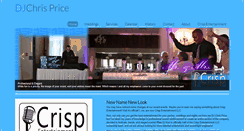 Desktop Screenshot of djchrisprice.com