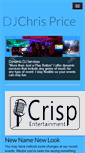 Mobile Screenshot of djchrisprice.com
